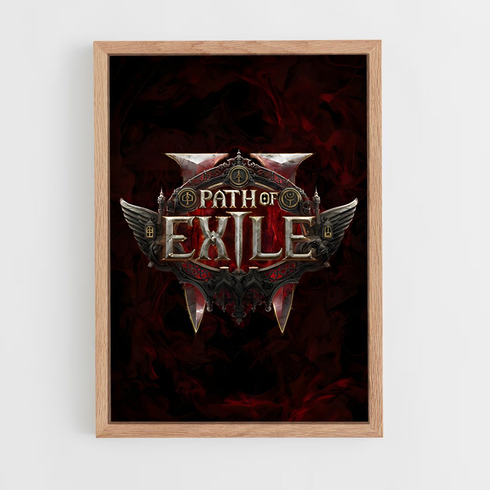 Poster Chemin de l'Exil – affiche Path of exile (vue 4)